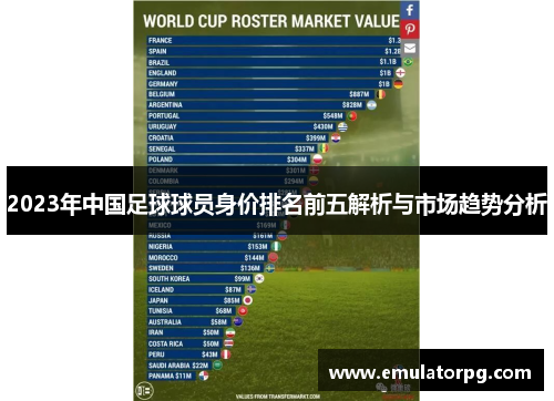 2023年中国足球球员身价排名前五解析与市场趋势分析 2023年中国足球球员身价排名前五解析与市场趋势分析
